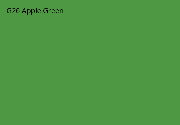 green apple color code